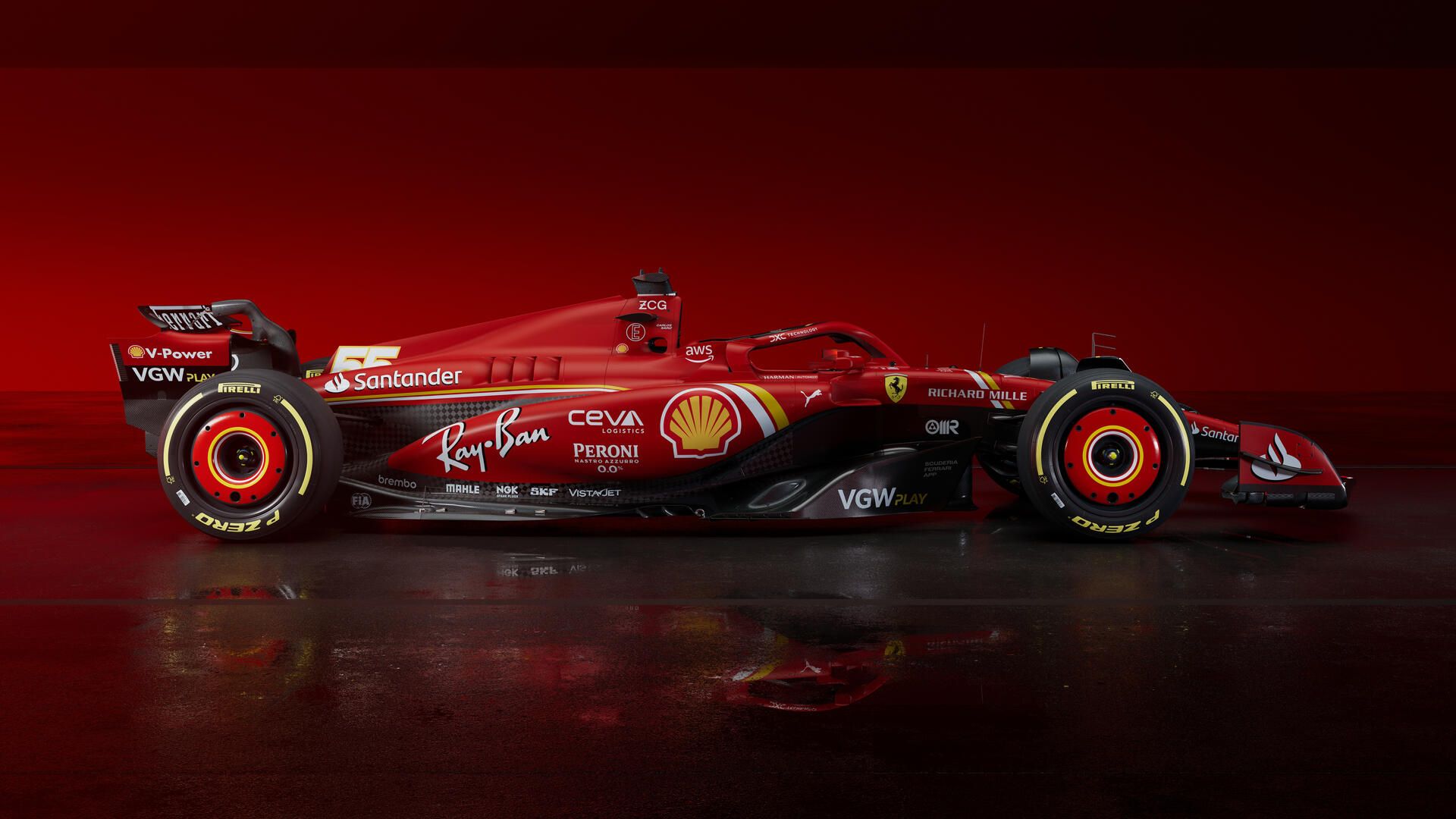 Ferrari car reveal
