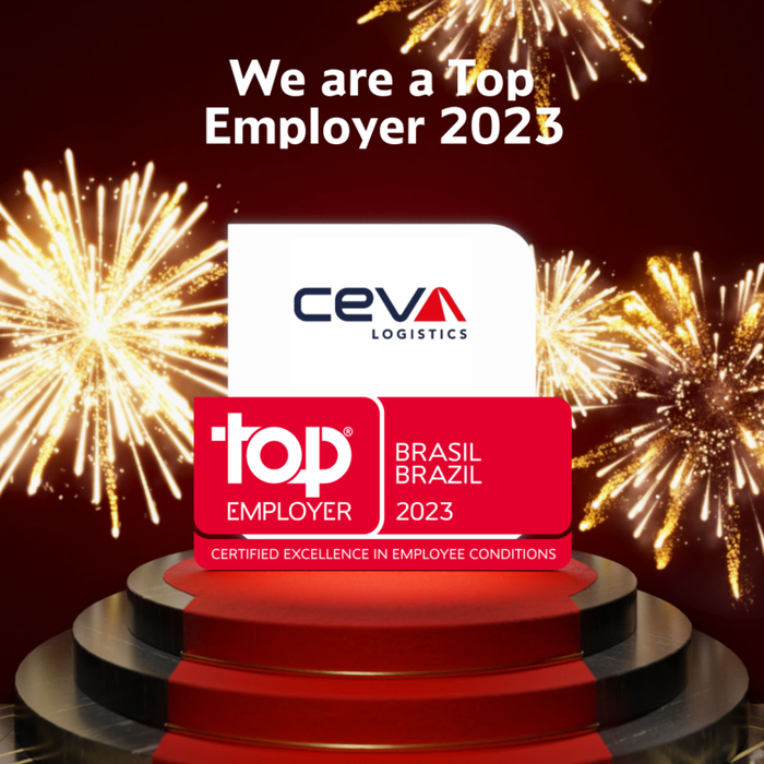 CEVA Logistics certificada como Top Employer 2023 en Brasil