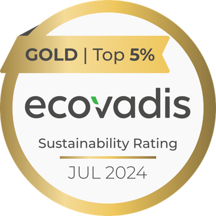 CEVA Logistics is awarded a Gold Medal by EcoVadis, recognizing achievements in CSR, Sustainability